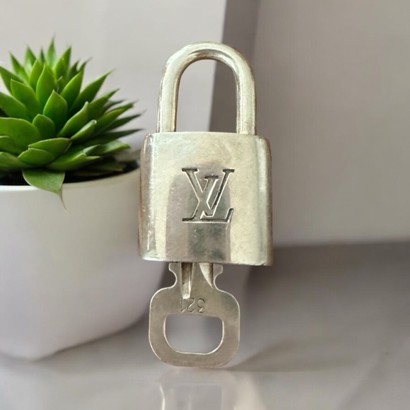 Louis Vuitton Accessories - Authentic Louis Vuitton Brass Lock and Key # 321